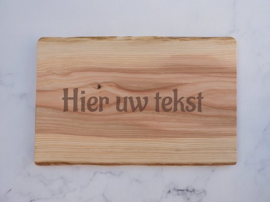 Bloesem Arctic Honger Tekst op hout plankje | natuurlijk hout met teskt | trouwtekst op hout  graveren |... | bol.com