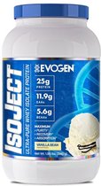 Evogen Nutrition - Isoject Vanilla Bean 28 porties - Spieropbouw - Eiwitten - Sportsupplement