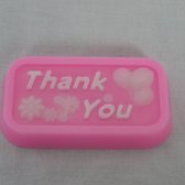 Zeep Thank you, Bedankt, Wit, Roze, Lovegeur