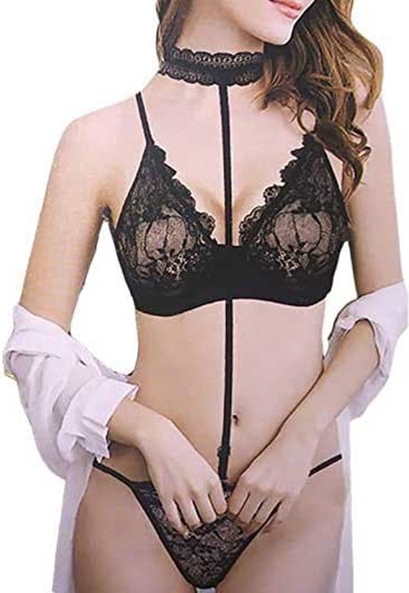 Ouno - Bud silk suit - zwart, rood of wit - S/M