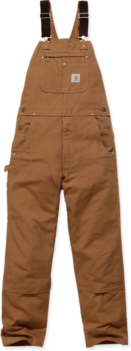Carhartt 102776 Bib Overall - Carhartt® Brown - W32/L34