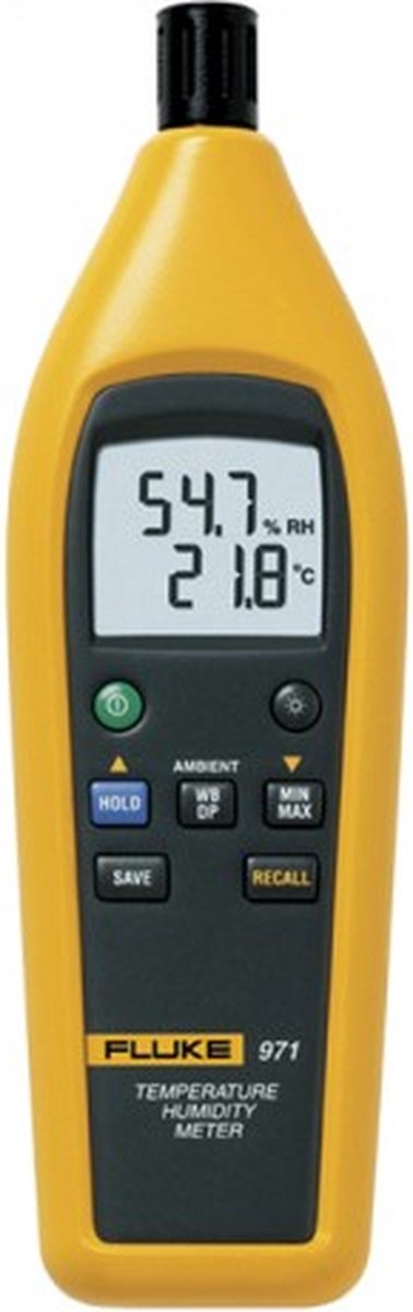 Fluke 971 Thermo- hygrometer - luchtvochtigheid 5-95% - -20 graden tot 60 graden