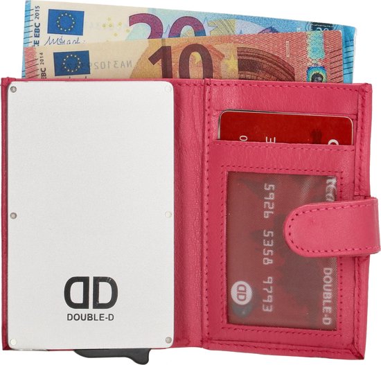 Double-D FH-serie Safety Wallet - Roze