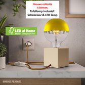 LEDatHOME – Tafellamp | Design KLANT | inclusief LED lamp en snoerschakelaar.