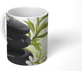 Mok - Opgestapelde zen stenen - 350 ML - Beker