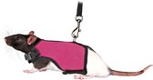 Trixie Softtuig Met Riem Voor Ratten Roze 12-18X120 CM