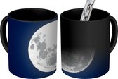 Magische Mok - Foto op Warmte Mok - Maan - Lucht - Nacht - 350 ML