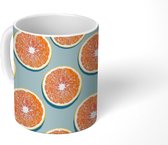 Mok - Sinaasappel - Fruit - Oranje - 350 ML - Beker