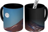 Magische Mok - Foto op Warmte Mok - Maan - Berg - Gletsjer - 350 ML
