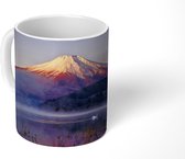 Mok - Fuji berg vanuit het meer Yamanaka in het Aziatische Japan - 350 ML - Beker