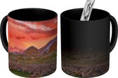 Magische Mok - Foto op Warmte Mok - Zonsondergang India - 350 ML