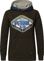 Petrol Industries - Jongens Hoodie met logo artwork -  - Maat 128