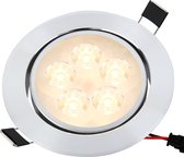 Supremium Dimbare Plafond Downlight | 5W | Dimbare Plafond Lamp | 220V | Wit