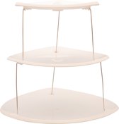 St. Helens Home & Garden - High Tea Etagere met 3 lagen - Wit - Gemakkelijk op te bergen