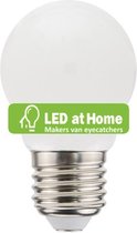 LEDatHOME - Decoratieve G45 Miniglobe Milky LED lamp 4,5W E27 Dimbaar 2700K