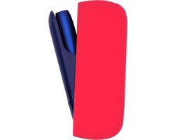 KELERINO. Siliconen Hoes geschikt voor IQOS 3 Duo - Rood