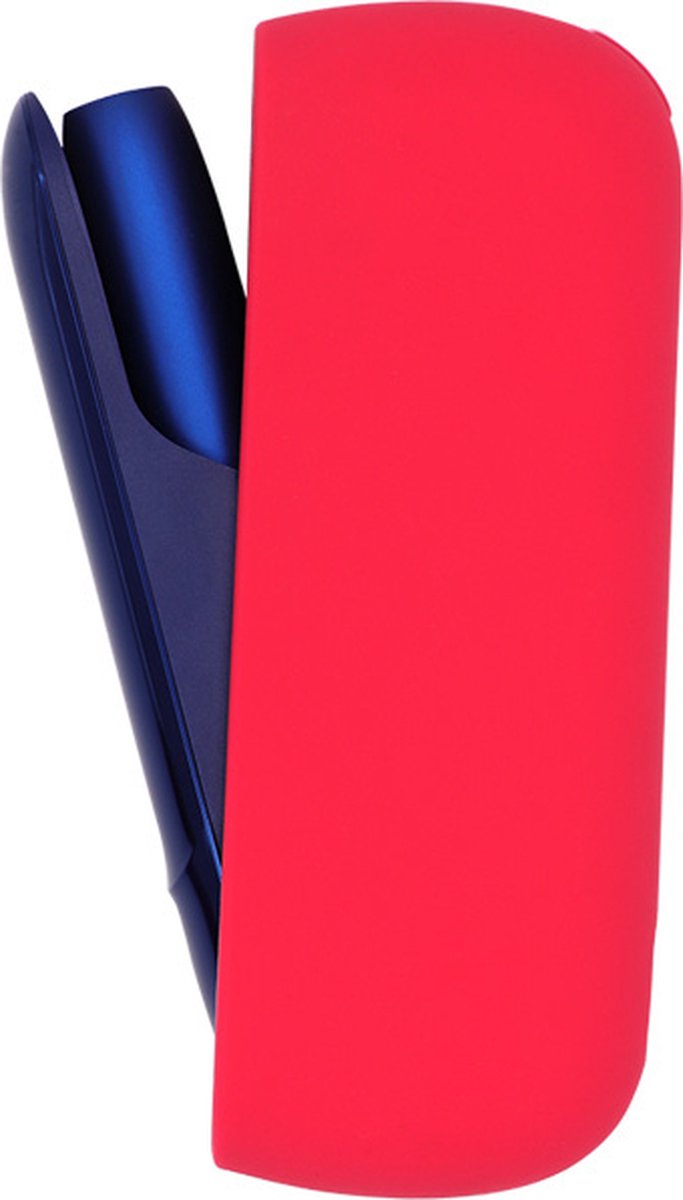 KELERINO. Siliconen Hoes geschikt voor IQOS 3 Duo - Rood
