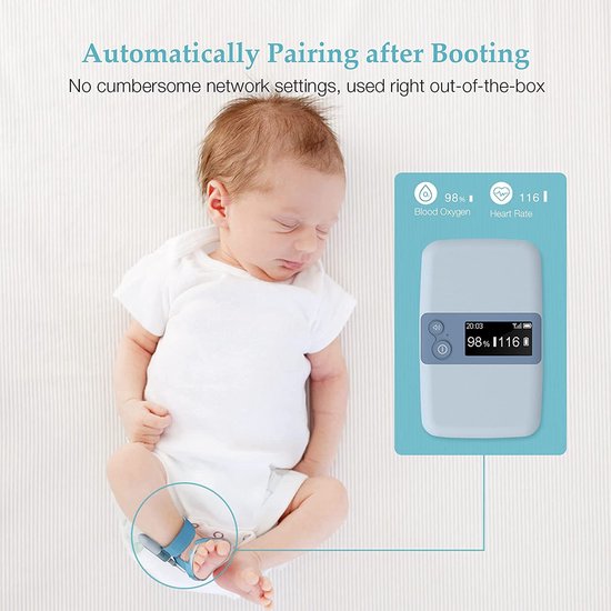 Moniteur d'oxygène pour Bébé UltraMed BabyO2™ S2 | bol