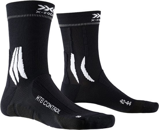 X-Socks Chaussettes VTT contrôle - Noir / White - 42- 44 | bol.com