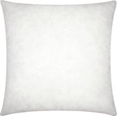 Binnenkussen - 60x60 cm - eendenveren kussenvulling 1050 gram - tijk 100% katoen
