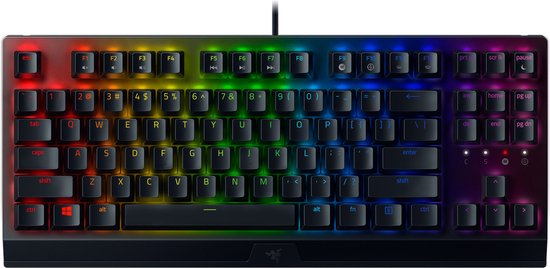 wildernis kofferbak Alabama Razer BlackWidow V3 - Gaming Toetsenbord - Tenkeyless - QWERTY - Groene  Switch | bol.com