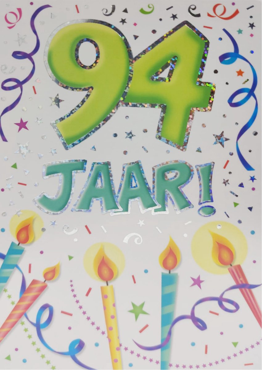 Kaart - That funny age - 94 jaar - TFA117