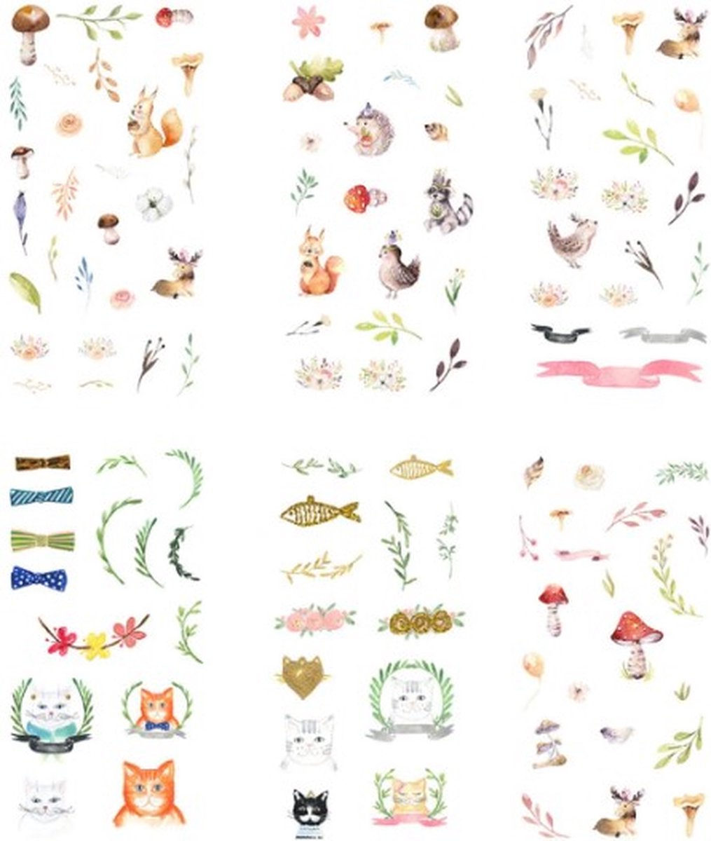 Washi Stickers Poes