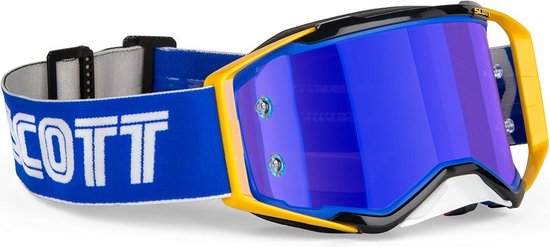 Scott Prospect - Pro Circuit Motocross Enduro BMX Downhill - Limited Edition Bril Crossbril - Blauw Geel