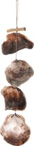 J-Line Slinger Lisa Schelpen Paars Small Set van 2 stuks