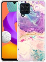 Hoesje Geschikt voor Samsung Galaxy M22 Dromerige Kleuren