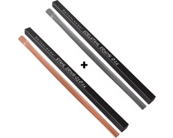 TIG-lasstaven SET STAHLWERK staal / RVS / Ø 2,5 / 2,4 mm x 500 mm / elk 1 kg inclusief opbergdoos