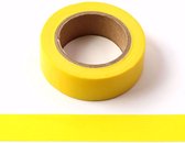 Gele washi tape | 15mm - 10m