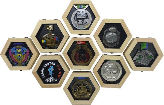 Coffret en bois pour médailles militaires vitrine en - France