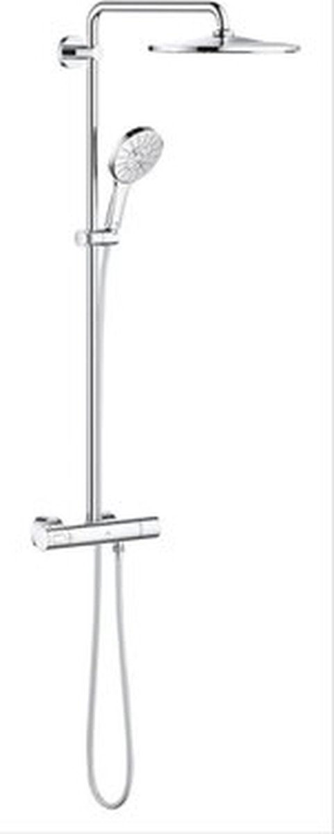 GROHE Rainshower SmartActive 310 Regendouche Mono Rond - met thermostaatkraan - chroom - 26648000