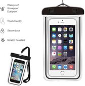 Tikawi Pouch Waterproof Case Zwart Universeel iPhone 8 Plus / X / XR / XR MAX / 7/7 Plus, Sony, HTC, Huawei, Wiko Beschermende tas