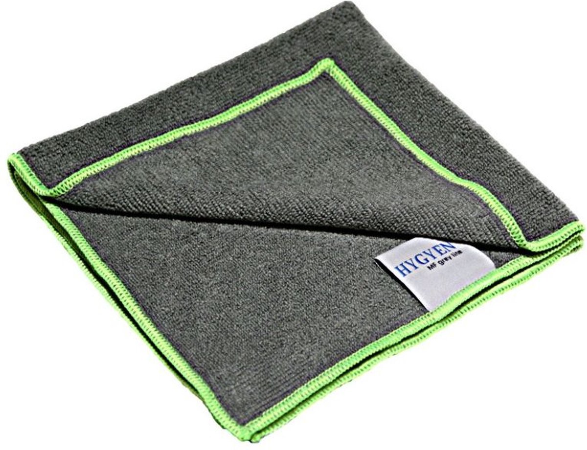 Goedkoopste Professionele Hygyen Grey Line Microvezeldoeken 10 stuks Groen 300 gram