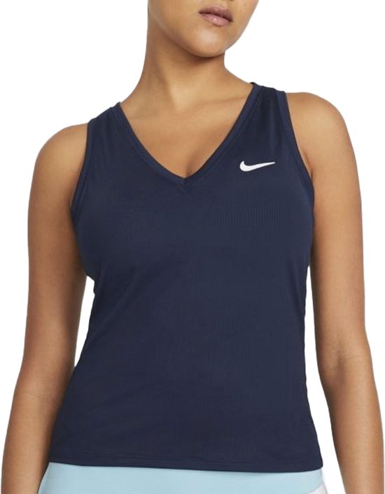 Haut de sport Nike Court Victory - Taille S - Femme - bleu marine