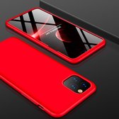 Mobiq 360 Graden beschermhoesje iPhone 12 | iPhone 12 Pro hoesje - Harde case - Inclusief screenprotector - Full body cover | Apple iPhone 12 / 12 Pro 6.1 inch