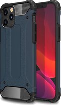 Mobiq Extra Beschermend Armor Hoesje iPhone 13 Pro Max - Schokbestendig beschermhoesje iPhone 13 Pro Max 6.5 - Stootvast met TPU en Polycarbonaat - Backcover case met hard back voo