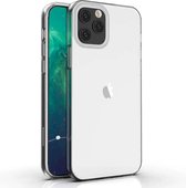 Mobiq - Transparante TPU Hoes iPhone 12 Pro,iPhone 12 | iPhone | Telefoonhoesje | TPU hoesje | Transparant flexibel | Onbreekbaar | Doorzichtige bescherming