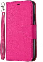 Mobiq - Klassieke Portemonnee Hoes iPhone 11 | Roze