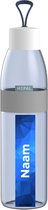 Mepal Waterfles Ellipse 700ml Low poly blauw