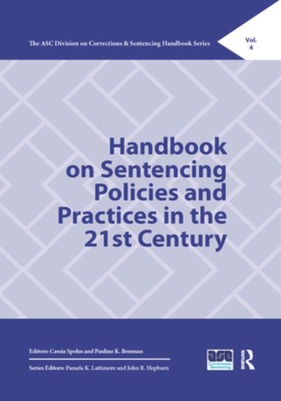 The ASC Division on Corrections & Sentencing Handbook Series ... - cover