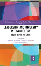 Routledge Studies in Leadership, Work and Organizational Psychology - Leadership and Diversity in Psychology
