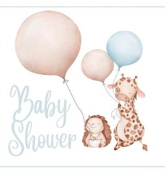 Baby shower guest book (Hardcover) - cover