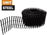 UnitSteel Ringnagels 2,3X65mm Geringd/RVS/Bolkop/Zwart 3.000 stuks