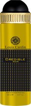 Louis Cardin "Credible Noir " Body spray for Men 200 ml