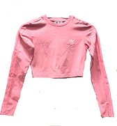 Adidas Sport Crop LS Tee - Dames - Maat 32