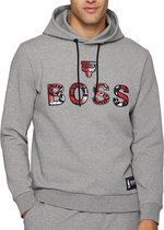 Hugo Boss NBA Bounce Chicago Bulls Trui - Mannen - grijs - rood - wit