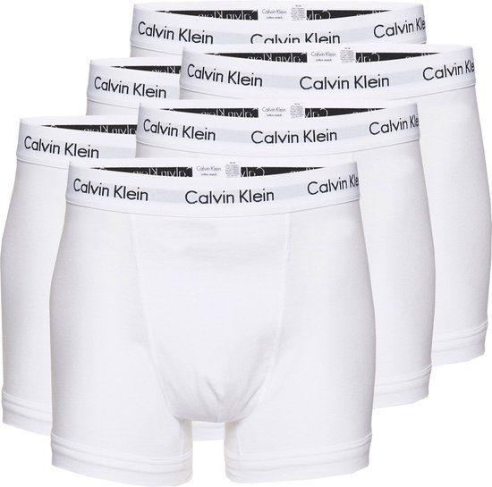 Calvin Klein Trunk Onderbroek Mannen wit zwart